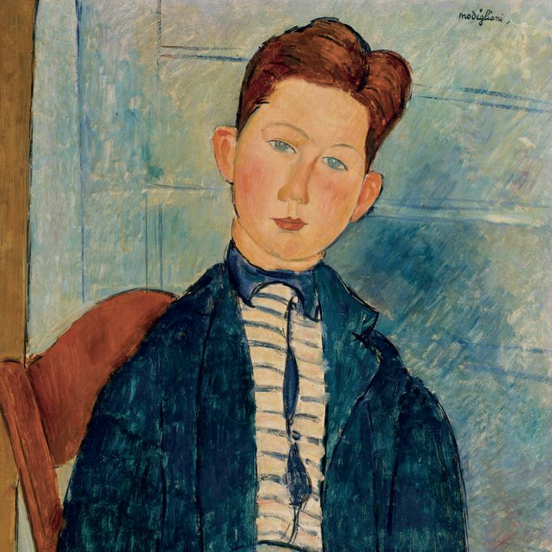 NOTIQUE Grid calendar Amedeo Modigliani 2027, 30 x 30 cm NOTIQUE Grid calendar Amedeo Modigliani 2027, 30 x 30 cm