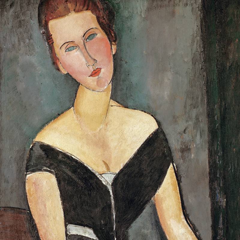 NOTIQUE Grid calendar Amedeo Modigliani 2027, 30 x 30 cm NOTIQUE Grid calendar Amedeo Modigliani 2027, 30 x 30 cm