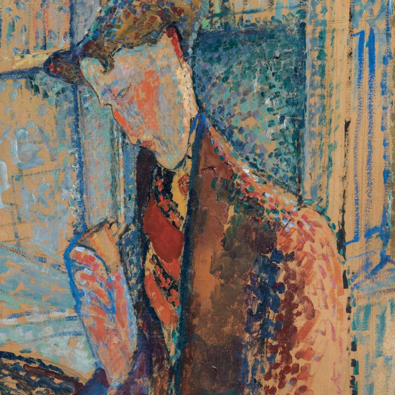 NOTIQUE Grid calendar Amedeo Modigliani 2027, 30 x 30 cm NOTIQUE Grid calendar Amedeo Modigliani 2027, 30 x 30 cm