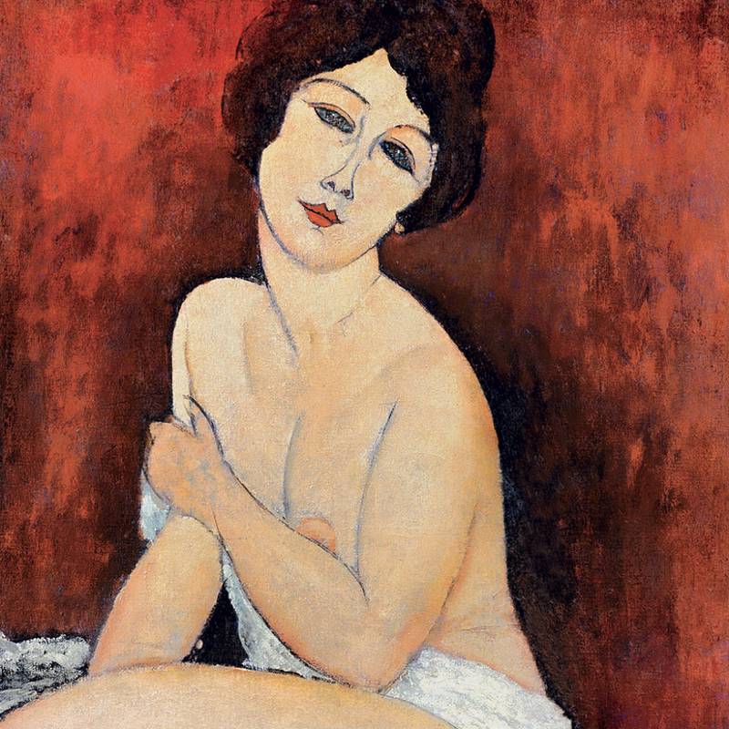 NOTIQUE Grid calendar Amedeo Modigliani 2027, 30 x 30 cm NOTIQUE Grid calendar Amedeo Modigliani 2027, 30 x 30 cm