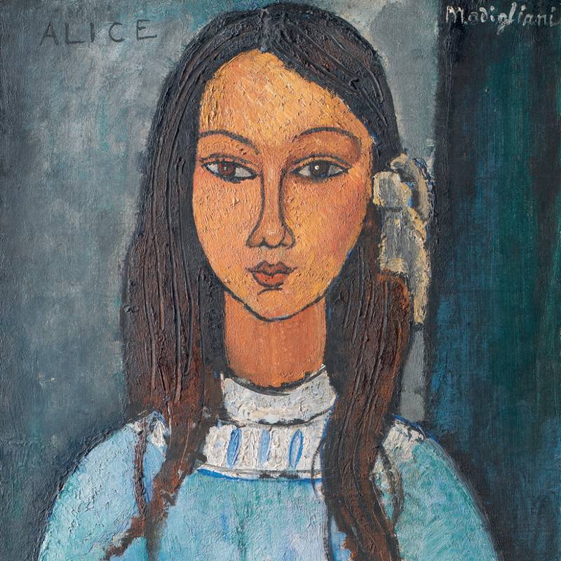 NOTIQUE Grid calendar Amedeo Modigliani 2027, 30 x 30 cm NOTIQUE Grid calendar Amedeo Modigliani 2027, 30 x 30 cm