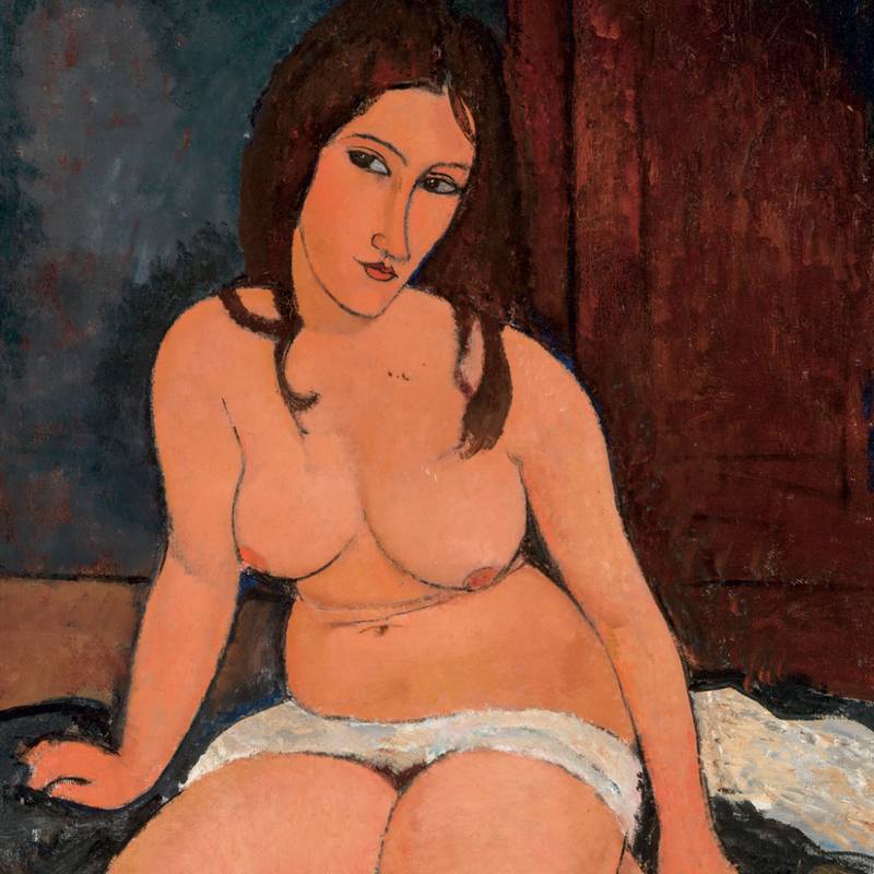 NOTIQUE Grid calendar Amedeo Modigliani 2027, 30 x 30 cm NOTIQUE Grid calendar Amedeo Modigliani 2027, 30 x 30 cm