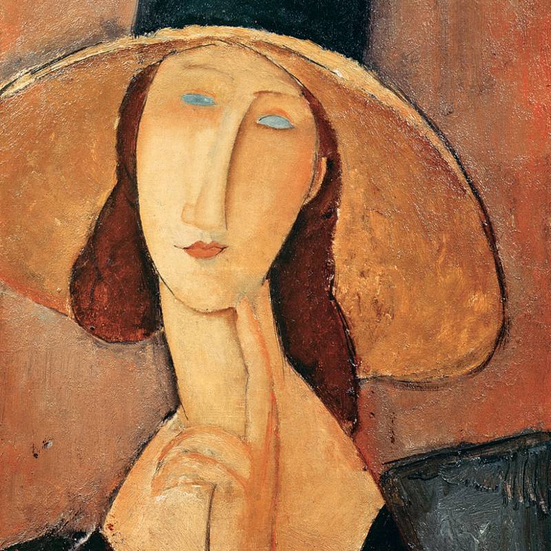 NOTIQUE Grid calendar Amedeo Modigliani 2027, 30 x 30 cm NOTIQUE Grid calendar Amedeo Modigliani 2027, 30 x 30 cm