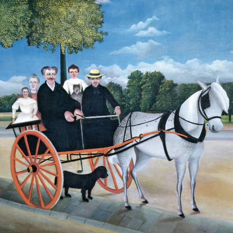 NOTIQUE Grid calendar Henri Rousseau 2027, 30 x 30 cm NOTIQUE Grid calendar Henri Rousseau 2027, 30 x 30 cm
