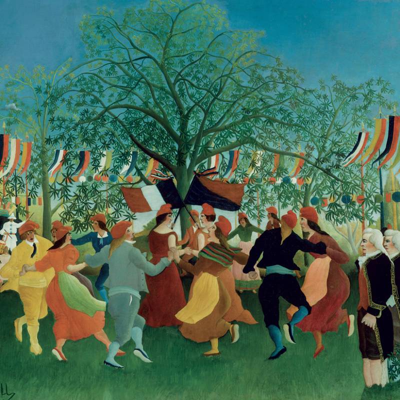 NOTIQUE Grid calendar Henri Rousseau 2027, 30 x 30 cm NOTIQUE Grid calendar Henri Rousseau 2027, 30 x 30 cm