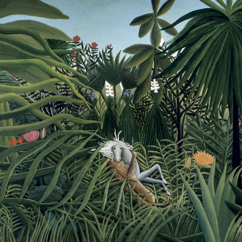 NOTIQUE Grid calendar Henri Rousseau 2027, 30 x 30 cm NOTIQUE Grid calendar Henri Rousseau 2027, 30 x 30 cm
