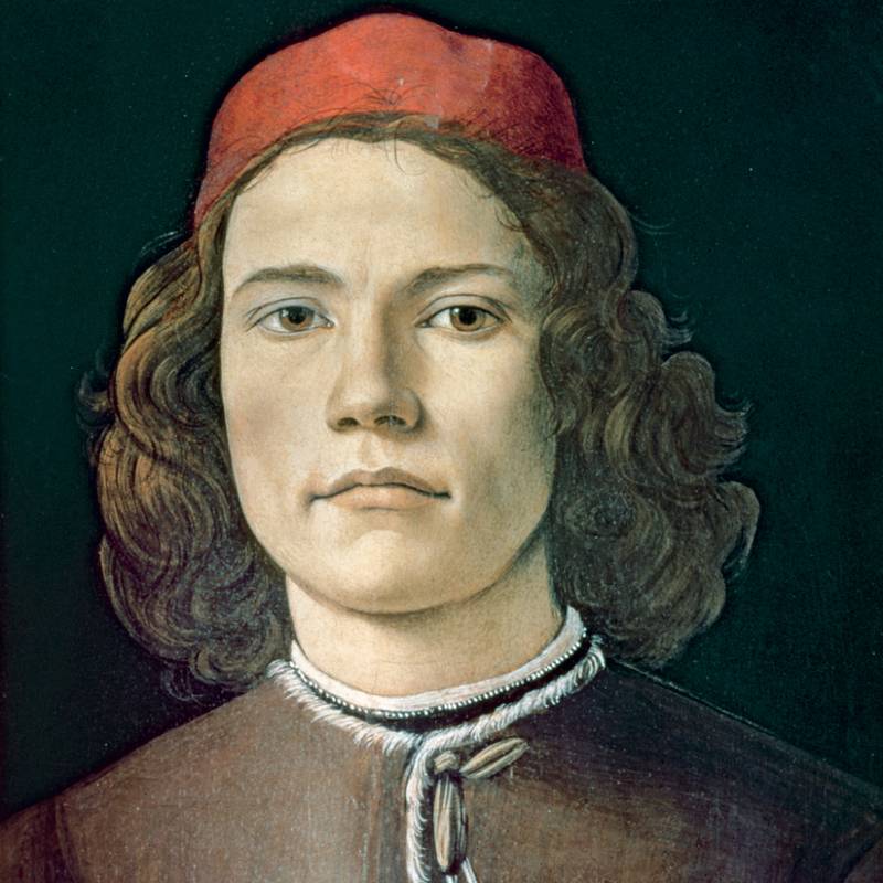 NOTIQUE Grid calendar Sandro Botticelli 2027, 30 x 30 cm NOTIQUE Grid calendar Sandro Botticelli 2027, 30 x 30 cm