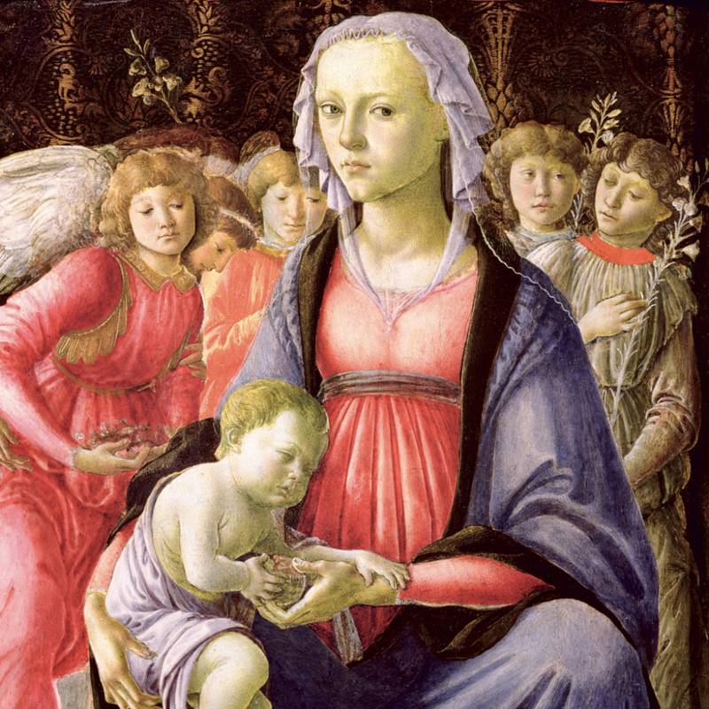 NOTIQUE Grid calendar Sandro Botticelli 2027, 30 x 30 cm NOTIQUE Grid calendar Sandro Botticelli 2027, 30 x 30 cm