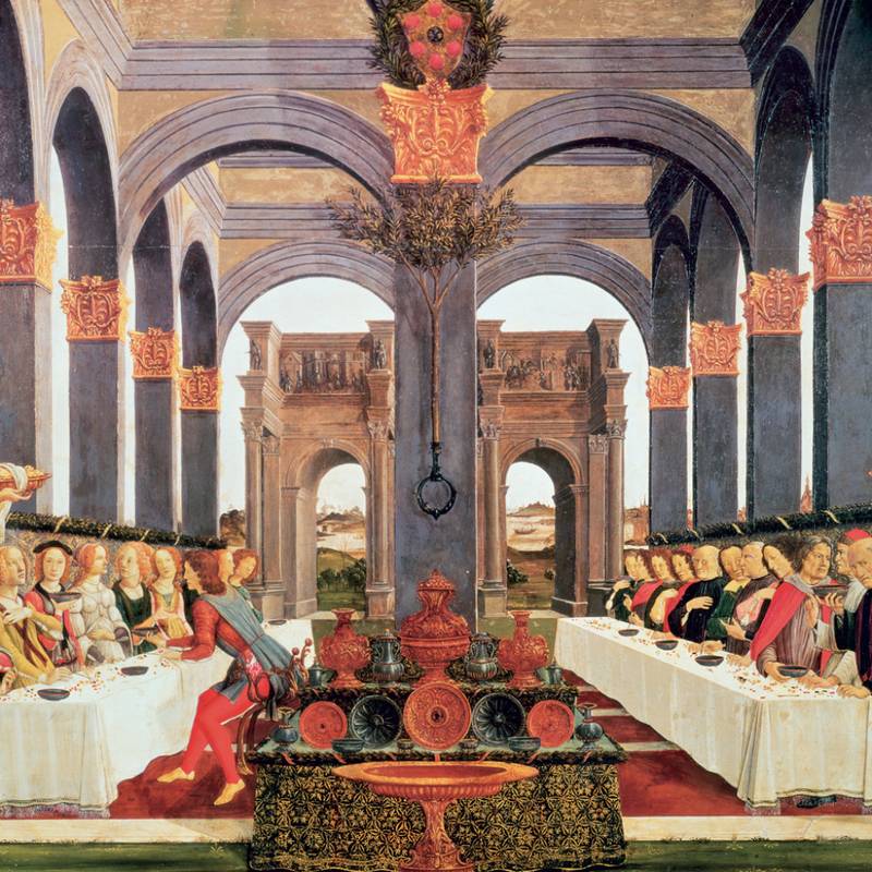 NOTIQUE Grid calendar Sandro Botticelli 2027, 30 x 30 cm NOTIQUE Grid calendar Sandro Botticelli 2027, 30 x 30 cm