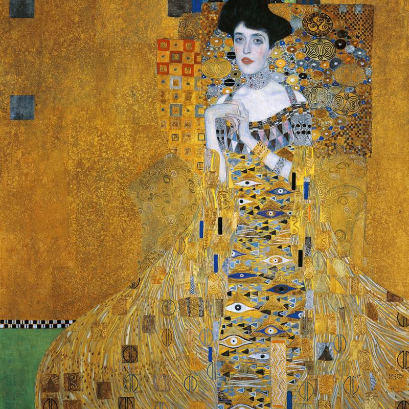 NOTIQUE Grid calendar Gustav Klimt 2027, 30 x 30 cm NOTIQUE Grid calendar Gustav Klimt 2027, 30 x 30 cm