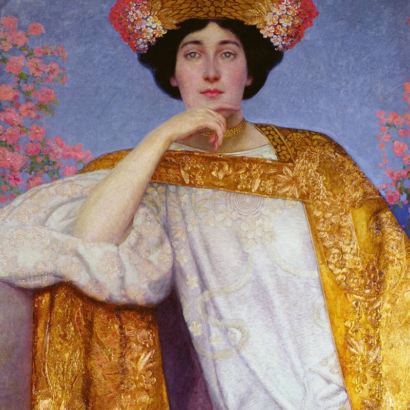 NOTIQUE Grid calendar Gustav Klimt 2027, 30 x 30 cm NOTIQUE Grid calendar Gustav Klimt 2027, 30 x 30 cm