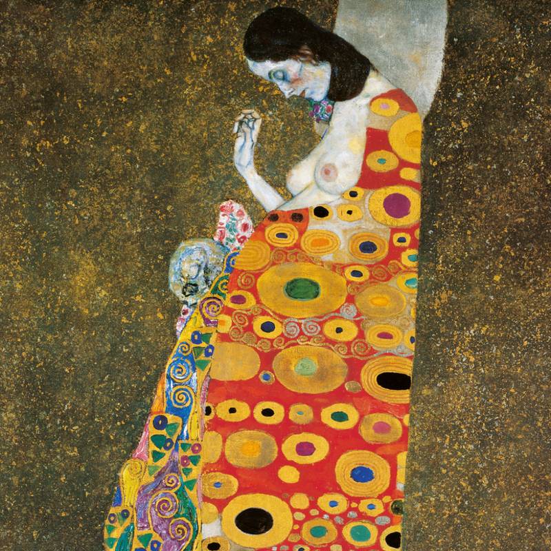 NOTIQUE Grid calendar Gustav Klimt 2027, 30 x 30 cm NOTIQUE Grid calendar Gustav Klimt 2027, 30 x 30 cm