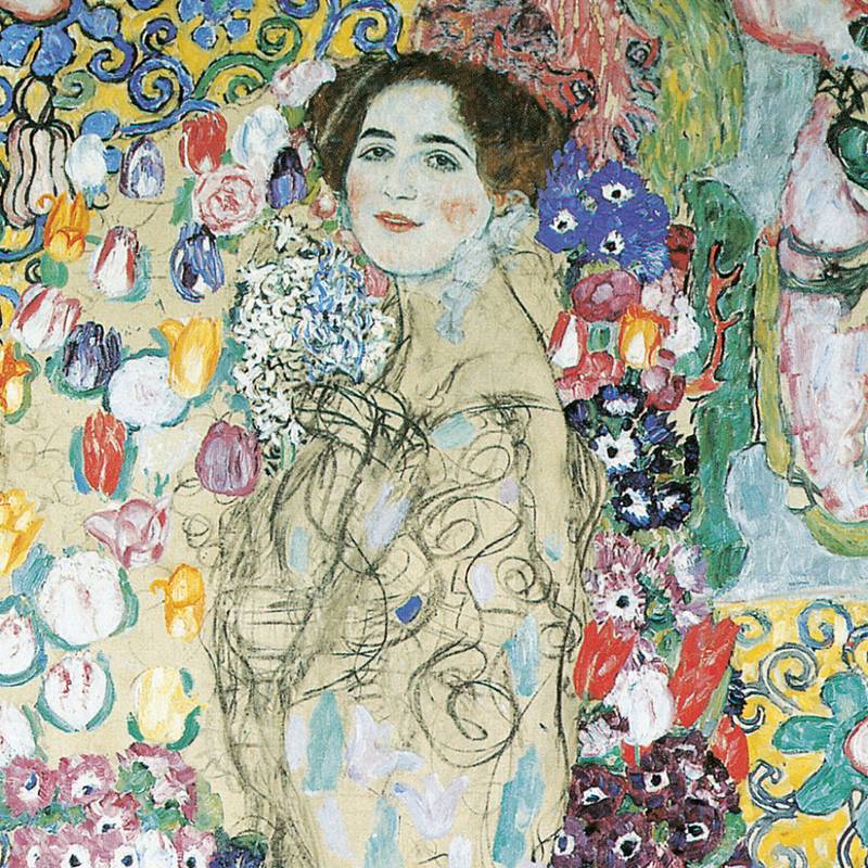 NOTIQUE Grid calendar Gustav Klimt 2027, 30 x 30 cm NOTIQUE Grid calendar Gustav Klimt 2027, 30 x 30 cm