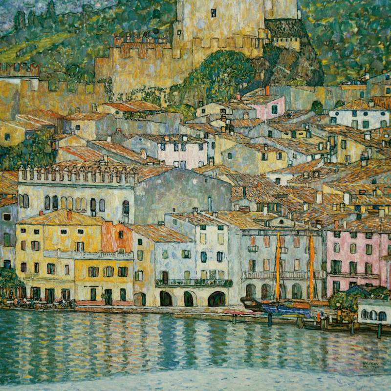 NOTIQUE Grid calendar Gustav Klimt 2027, 30 x 30 cm NOTIQUE Grid calendar Gustav Klimt 2027, 30 x 30 cm