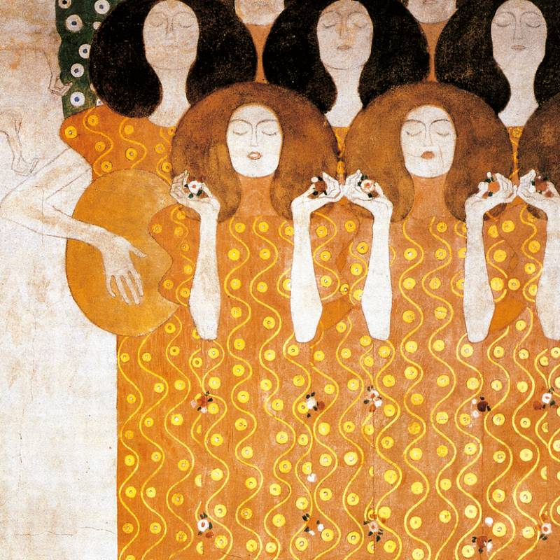 NOTIQUE Grid calendar Gustav Klimt 2027, 30 x 30 cm NOTIQUE Grid calendar Gustav Klimt 2027, 30 x 30 cm