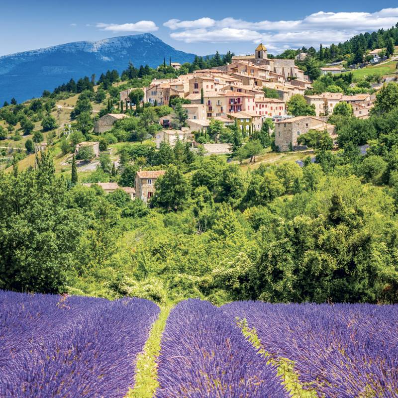 NOTIQUE Grid calendar Provence 2027, 30 x 30 cm NOTIQUE Grid calendar Provence 2027, 30 x 30 cm