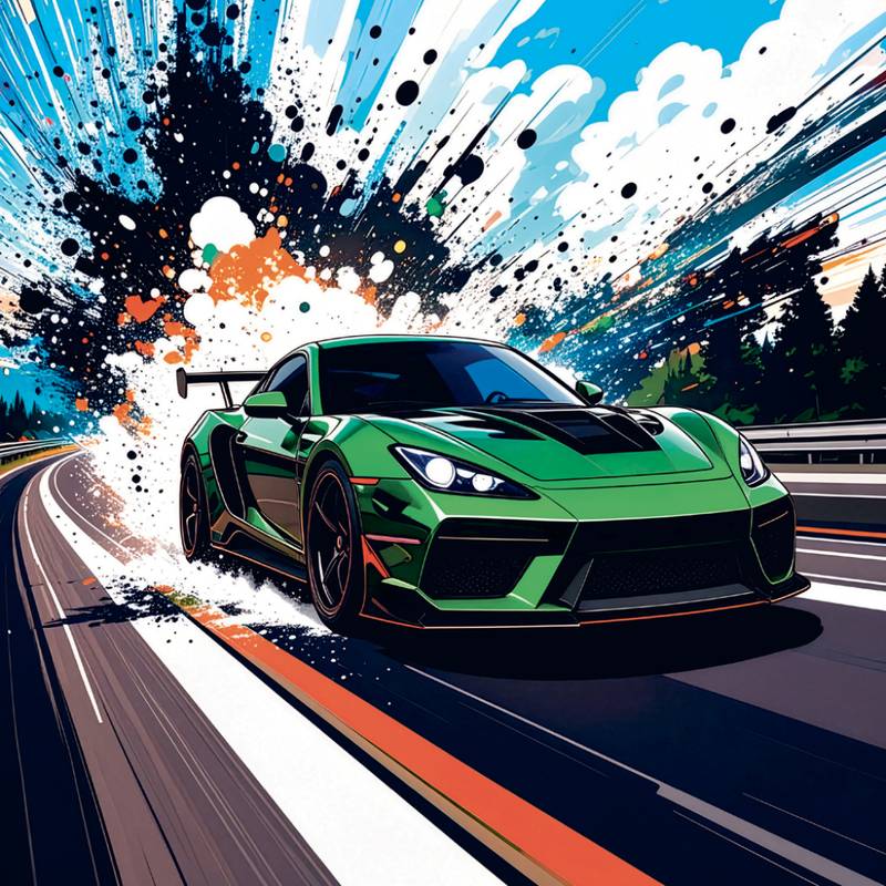NOTIQUE Grid calendar Fast Cars 2027, 30 x 30 cm NOTIQUE Grid calendar Fast Cars 2027, 30 x 30 cm