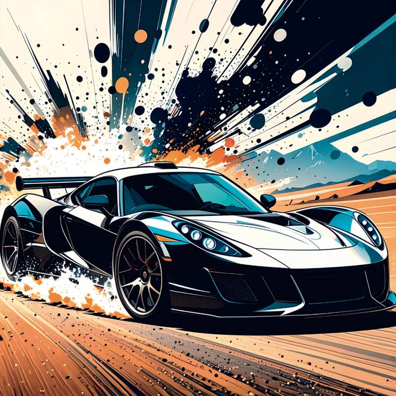 NOTIQUE Grid calendar Fast Cars 2027, 30 x 30 cm NOTIQUE Grid calendar Fast Cars 2027, 30 x 30 cm