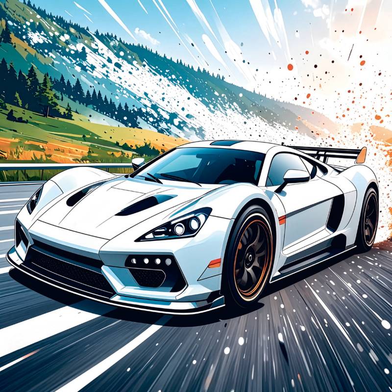 NOTIQUE Grid calendar Fast Cars 2027, 30 x 30 cm NOTIQUE Grid calendar Fast Cars 2027, 30 x 30 cm