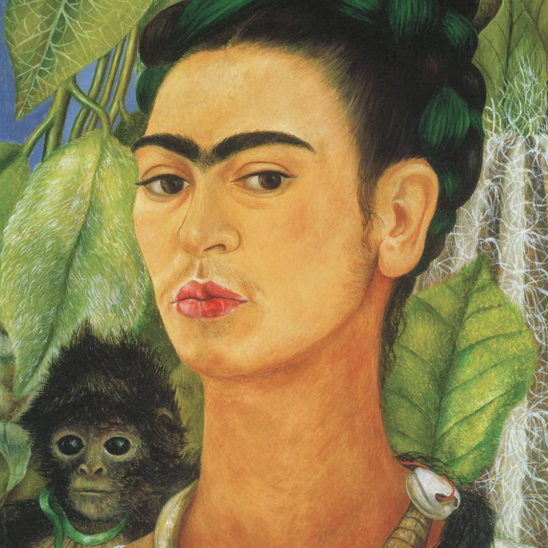 NOTIQUE Grid calendar Frida Kahlo 2027, 30 x 30 cm NOTIQUE Grid calendar Frida Kahlo 2027, 30 x 30 cm