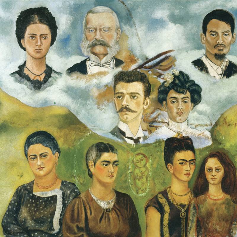 NOTIQUE Grid calendar Frida Kahlo 2027, 30 x 30 cm NOTIQUE Grid calendar Frida Kahlo 2027, 30 x 30 cm