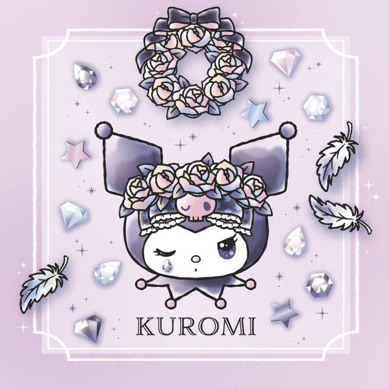 NOTIQUE Grid calendar Kuromi 2027, 30 x 30 cm NOTIQUE Grid calendar Kuromi 2027, 30 x 30 cm
