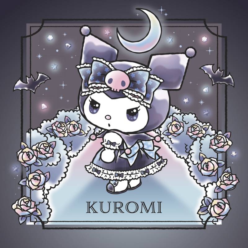 NOTIQUE Grid calendar Kuromi 2027, 30 x 30 cm NOTIQUE Grid calendar Kuromi 2027, 30 x 30 cm