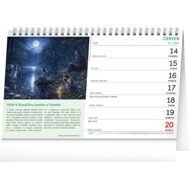 NOTIQUE Stolní kalendář Tipy na výlety s dětmi 2027, 23,1 x 14,5 cm NOTIQUE Stolní kalendář Tipy na výlety s dětmi 2027, 23,1 x 14,5 cm