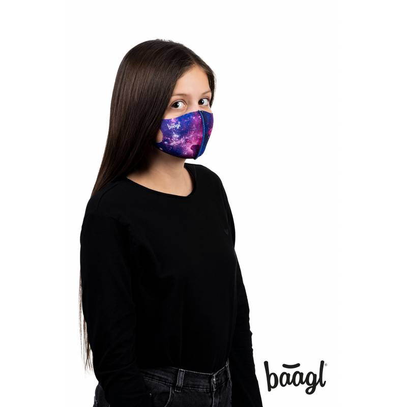 BAAGL Antibakteriálne rúško pre deti Galaxy BAAGL Antibakteriálne rúško pre deti Galaxy
