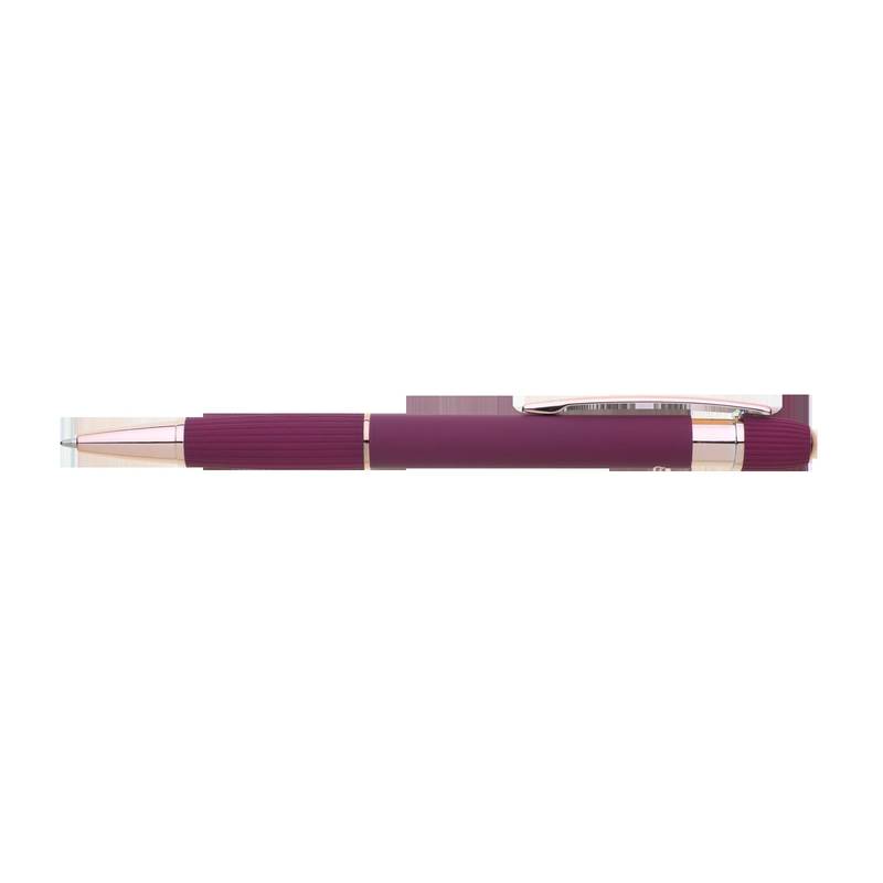 AUREO SOFT RE guľôčkové pero kov, červená Bordeaux AUREO SOFT RE guľôčkové pero kov, červená Bordeaux
