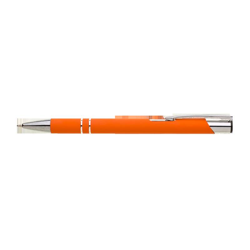 SIONA SOFT* guľôčkové pero kov, oranžová SIONA SOFT* guľôčkové pero kov, oranžová