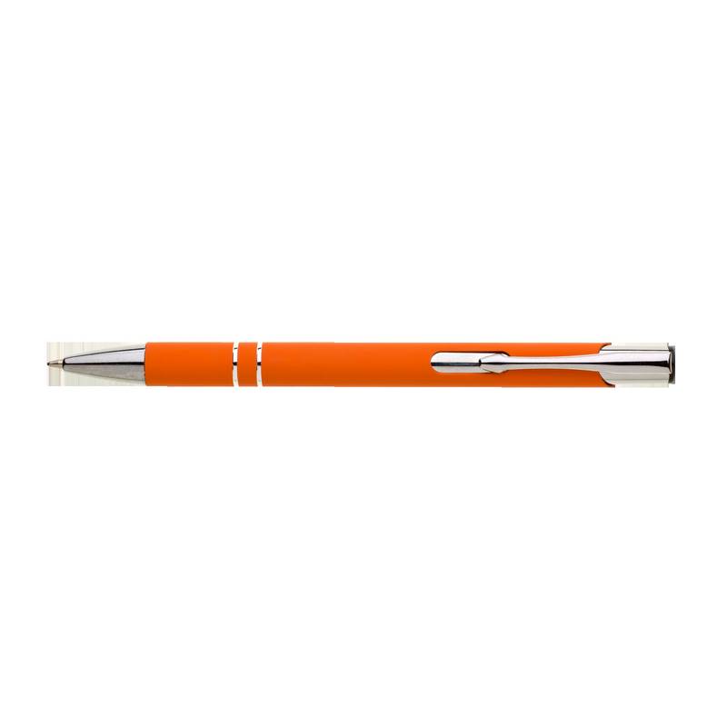 SIONA SOFT* guľôčkové pero kov, oranžová SIONA SOFT* guľôčkové pero kov, oranžová