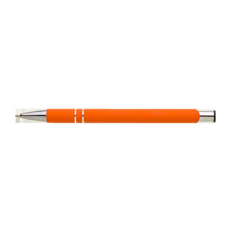 SIONA SOFT* guľôčkové pero kov, oranžová SIONA SOFT* guľôčkové pero kov, oranžová