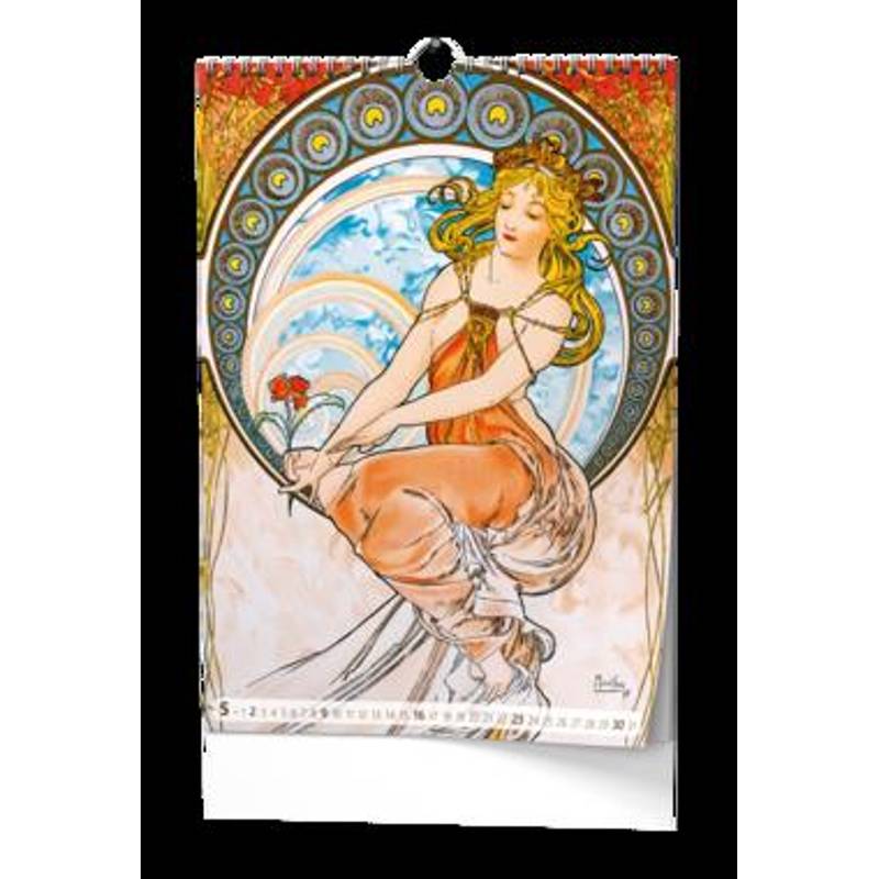 Nástěnný kalendář A3 - Alfons Mucha 2027 Nástěnný kalendář A3 - Alfons Mucha 2027