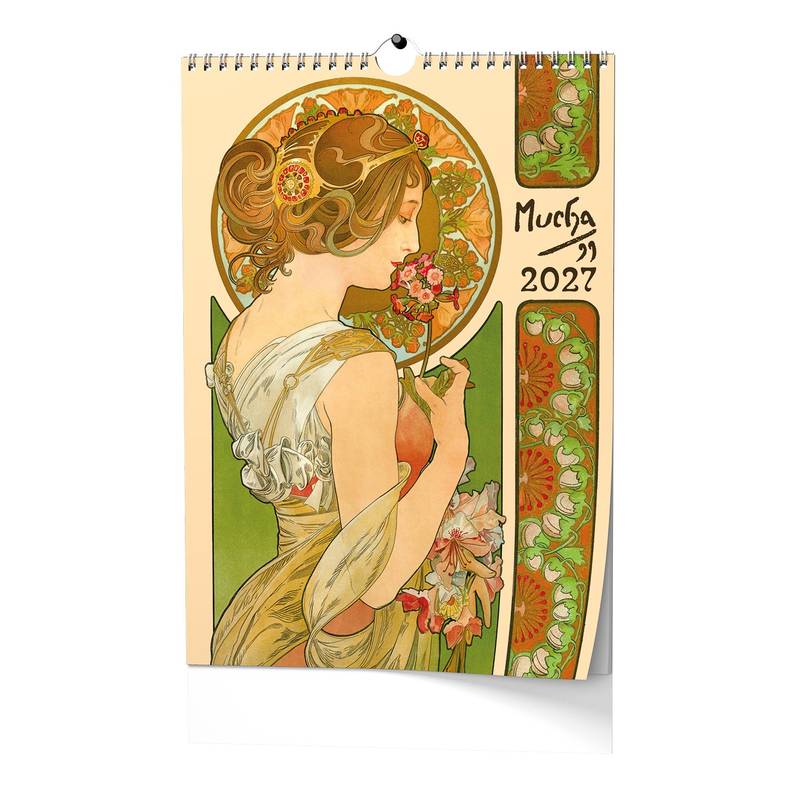 Nástěnný kalendář A3 - Alfons Mucha 2027 Nástěnný kalendář A3 - Alfons Mucha 2027