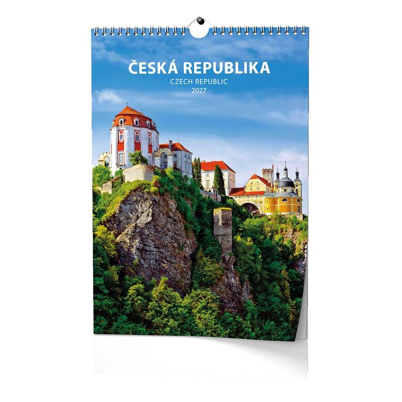 Nástěnný kalendář - Česká republika - A3 Nástěnný kalendář - Česká republika - A3
