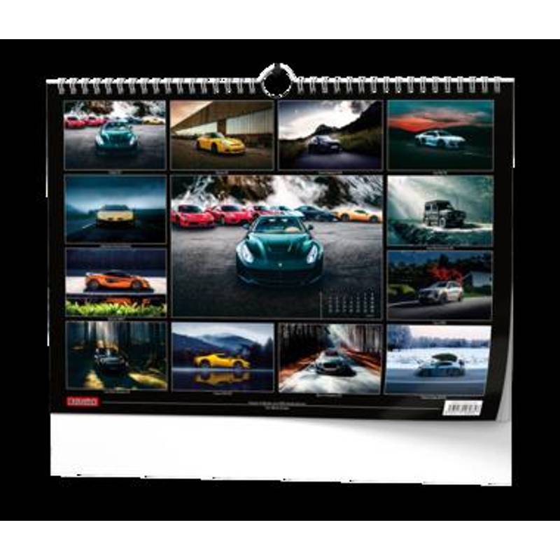 Nástěnný kalendář - Dream Cars - A3 Nástěnný kalendář - Dream Cars - A3