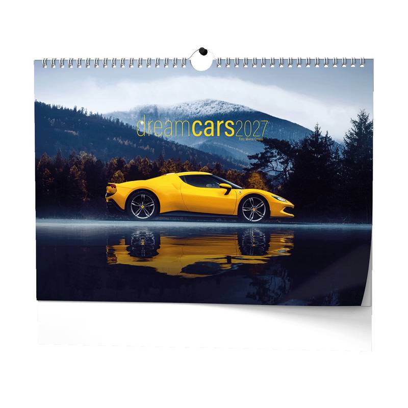 Nástěnný kalendář - Dream Cars - A3 Nástěnný kalendář - Dream Cars - A3