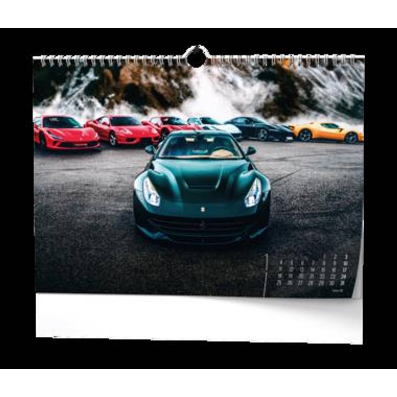 Nástěnný kalendář - Dream Cars - A3 Nástěnný kalendář - Dream Cars - A3