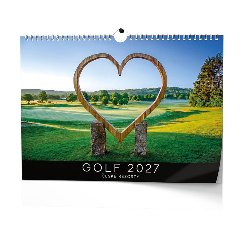 Nástěnný kalendář - Golf - české resorty Nástěnný kalendář - Golf - české resorty