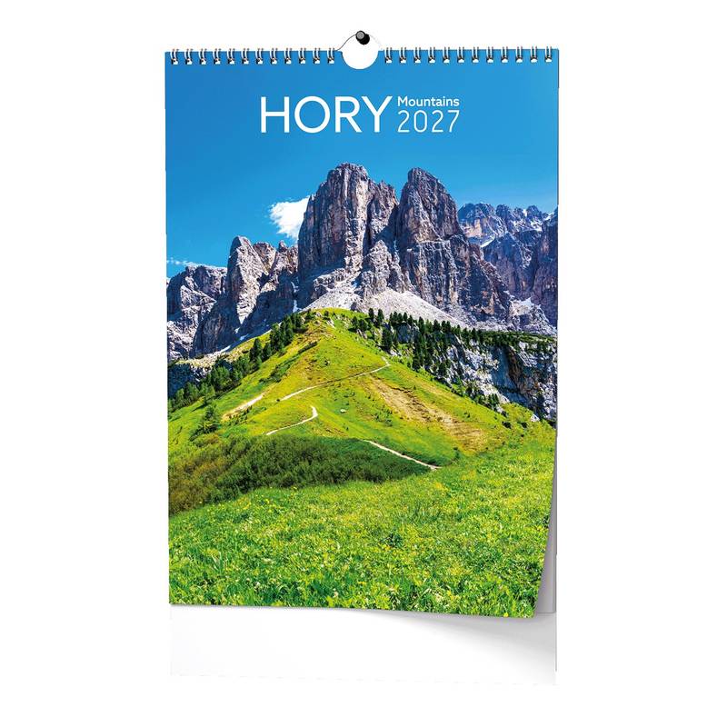 Nástěnný kalendář - Hory - A3 Nástěnný kalendář - Hory - A3
