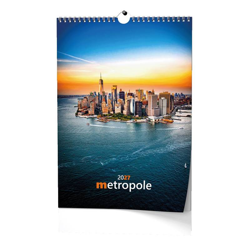 Nástěnný kalendář - Metropole - A3 Nástěnný kalendář - Metropole - A3