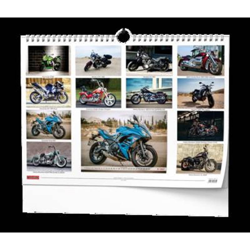 Nástěnný kalendář - Motorbike - A3 Nástěnný kalendář - Motorbike - A3