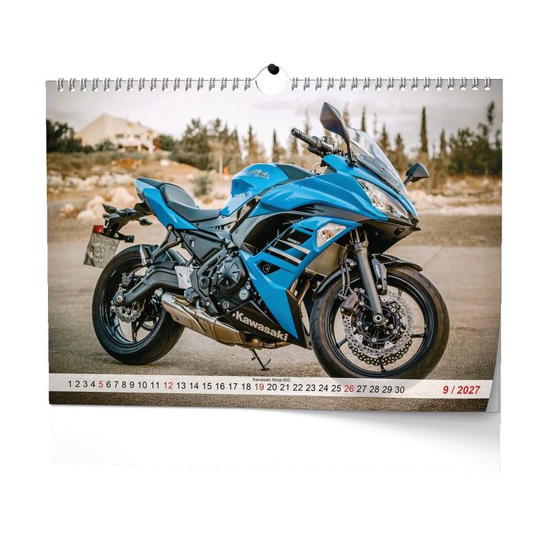Nástěnný kalendář - Motorbike - A3 Nástěnný kalendář - Motorbike - A3