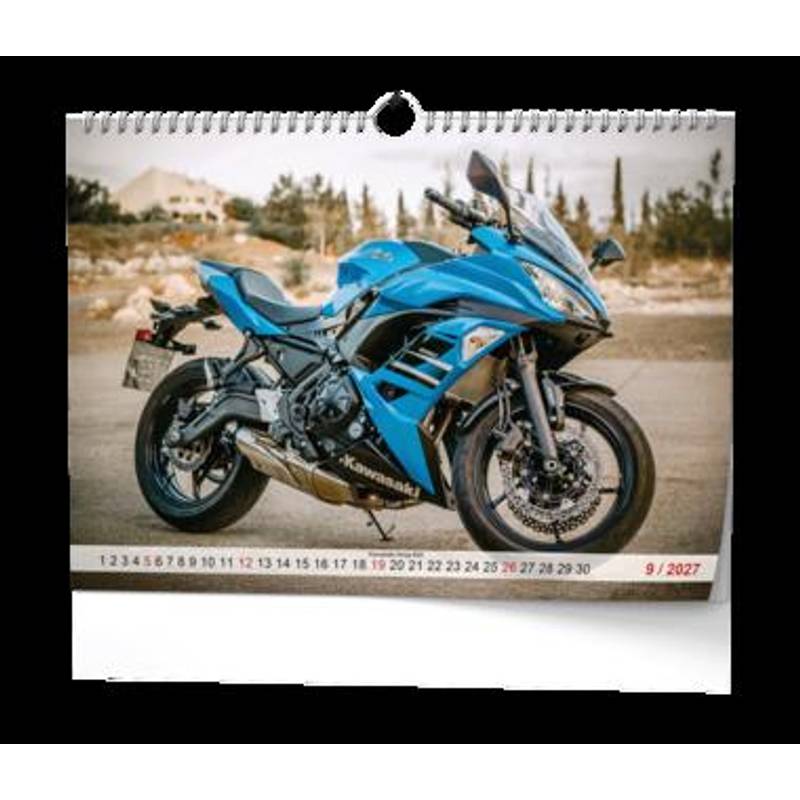 Nástěnný kalendář - Motorbike - A3 Nástěnný kalendář - Motorbike - A3