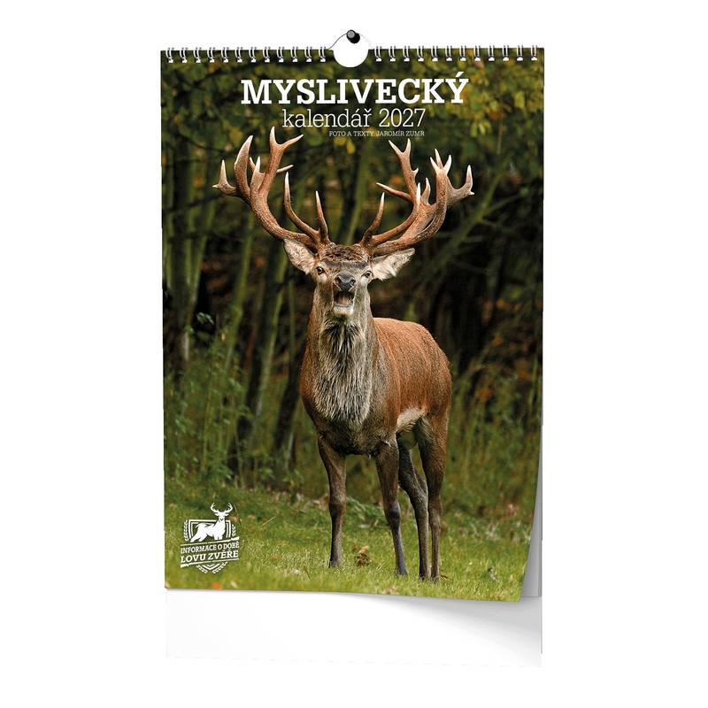 Nástěnný kalendář - Myslivecký kalendář - A3 Nástěnný kalendář - Myslivecký kalendář - A3