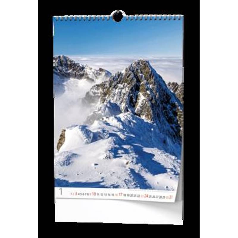 Nástěnný kalendář - Tatry - A3 Nástěnný kalendář - Tatry - A3