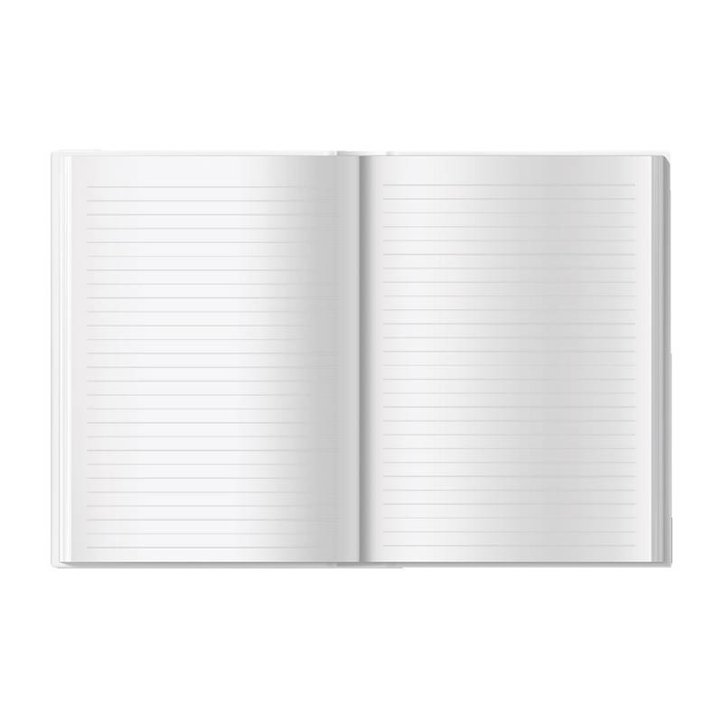 Notes linkovaný - A5 - lamino - Růžový Notes linkovaný - A5 - lamino - Růžový