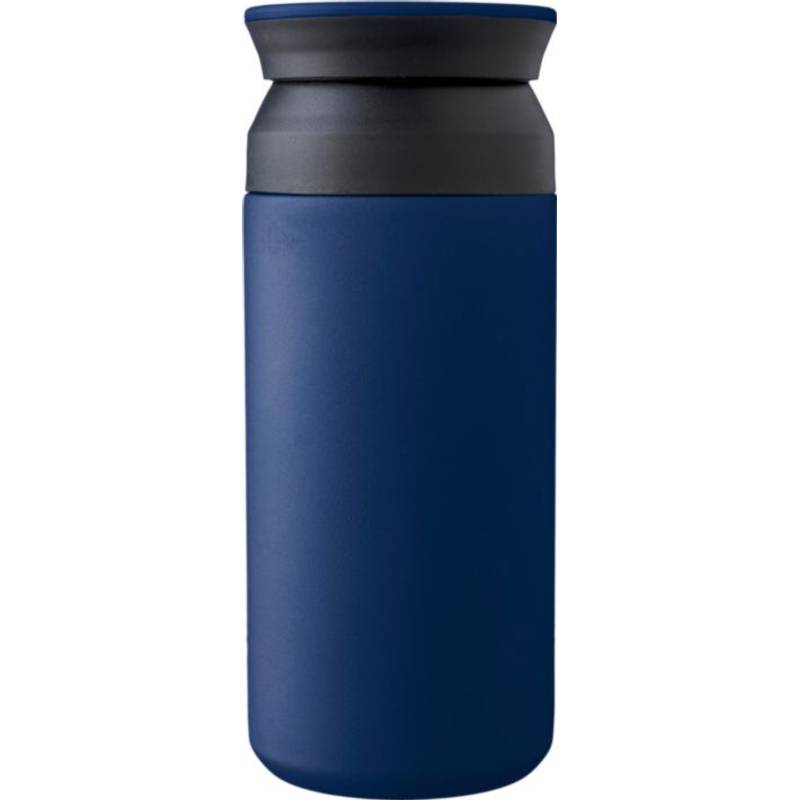 Nerezový dvouplášťový hrnek na pití 350 ml Gwen, modrá Nerezový dvouplášťový hrnek na pití 350 ml Gwen, modrá