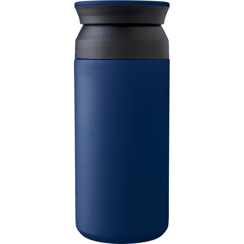 Nerezový dvouplášťový hrnek na pití 350 ml Gwen, modrá Nerezový dvouplášťový hrnek na pití 350 ml Gwen, modrá